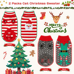 BWOGUE sudadera invierno para gato, suave y fácil de vestir.