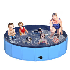 CACSPS piscina para perros plegable en exterior para juego al aire libre