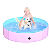 PISCINA CACSPS 47x12 plegable para perros, ideal para jardín