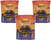 Cadet envuelturas pato-batata, vista frontal, snack sabroso y bajo en grasa para perros.