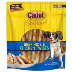 Cadet Gourmet palitos torcidos de carne y pollo para masticación prolongada