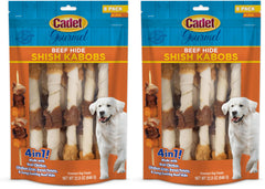 Cadet Kebab Gourmet para perros grandes: masticación deliciosa para entretener y recompensar.