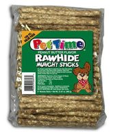 Cadet palitos masticables de cuero crudo de 5 pulgadas para perros