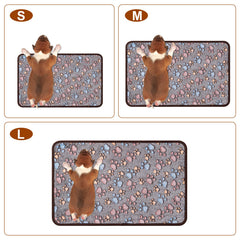 CADONO manta mediana 30x20 con patitas, ideal para viajes.