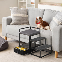CADUKE estructura de metal duradera y base de madera para uso prolongado.