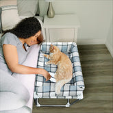 Caghash Cama Lateral para Perro junto a la cama, ideal para cercanía nocturna.