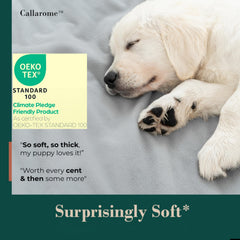 Callarome Manta anti-mancha con doble capa protege muebles.