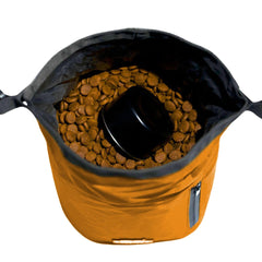 Callieco bolsillo lateral impermeable para almacenar cuenco plegable y accesorios.