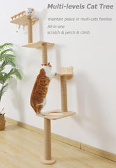 Caloreduce poste-rascado-sisal: afila uñas y protege muebles.