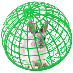 CalorMixs jaula esferica diseño hemisferico: fácil de armar para animales pequeños