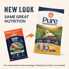 CANIDAE Pure Farm to Bowl guisantes ofrecen fibra natural y sabor suave.