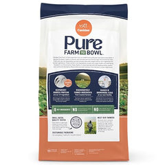 Canidae Pure Farm to Bowl con omega-3 para piel sana y pelaje.