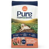 Canidae Pure Farm to Bowl con salmón salvaje sin granos para pelaje brillante.