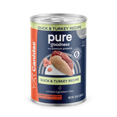 Canidae Pure lata pato y pavo, proteína real para sabor natural.