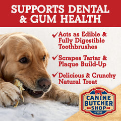 Canine Butcher Shop: pies de pollo para perros, sin saborizantes, sabor natural.