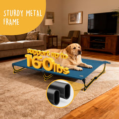 CANINE CANYON cama para perro de hasta 160 libras, capacidad y estabilidad