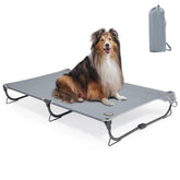 Cama para perro Daisy Cot elevada de Canine Canyon para exteriores y confort.