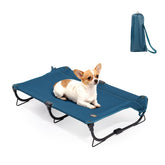 CANINE CANYON Daisy Cot: nido elevado plegable para viaje cómodo al exterior
