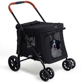 CANINE CANYON Scout plegado con un botón para transporte fácil