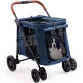 Canine Canyon Scout con ruedas delanteras de 360° para maniobras suaves