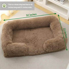 Cama CareCooo para perro grande plush mullida y confortable