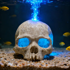 Piedra de aire de 2 pulgadas de Carefree Fish favorece burbujeo constante.