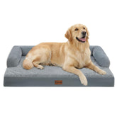 Casa Paw cama ortopédica para perros grandes, soporte estable y cómodo.