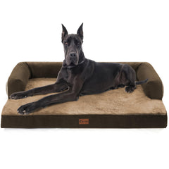 Casa Paw cama ortopédica XXL con funda impermeable para protección ante derrames