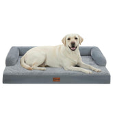 Casa Paw cama ortopédica XL con espuma en panal para alivio de presión.