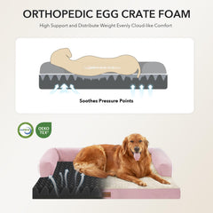 Casa Paw capa lavable para cama de perros extra grandes, limpieza rápida y sencilla.