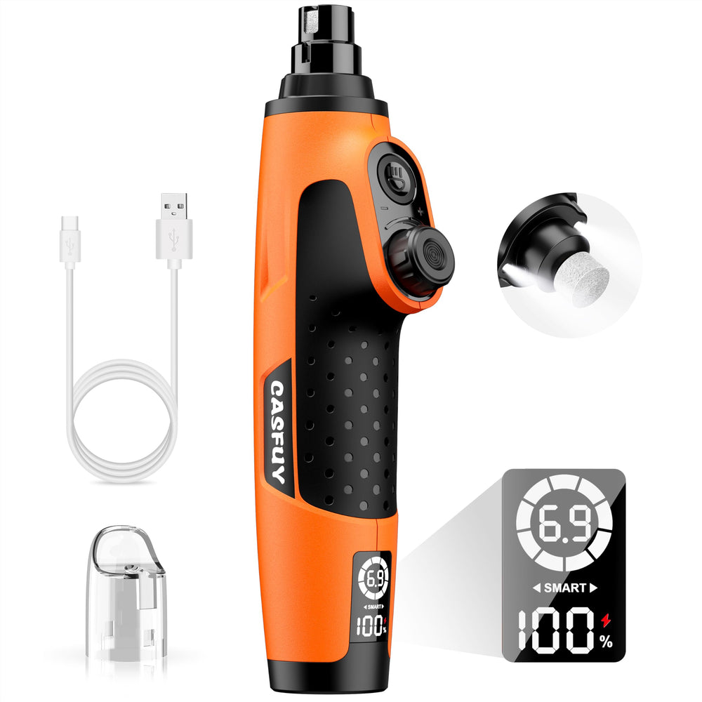 Casfuy lijadora-uñas-perro-potencia-50: potencia superior para sesiones rápidas de cuidado