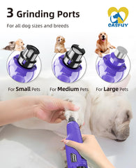 Casfuy lijadora uñas perros tres bocas para cuidado personalizado