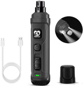 Casfuy lima uñas para perro con doble LED, mejora visibilidad para un limado preciso.