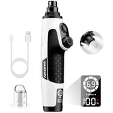 Casfuy Smart 6-Speed pulidor de uñas para perros con LED para mayor precisión.