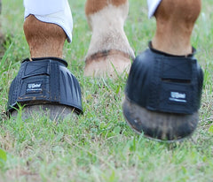 Cashel botas protección pezuñas goma, lateral, protección para tendones durante paseos.