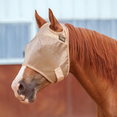 Cashel Econo Standard Fly Mask, vista frontal, protección ligera ante insectos y sol.