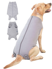 Caslfuca traje de recuperación para perros protege heridas y suturas.