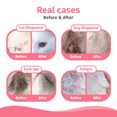 Cassiel pet spray alivio del picor: sensación calmante al aplicar