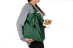 Cat-in-the-bag Cozy Comfort Carrier, espacio amplio para gatos grandes durante viajes
