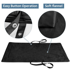 Manta impermeable doble capa reversible de Catalonia Classic para comodidad.