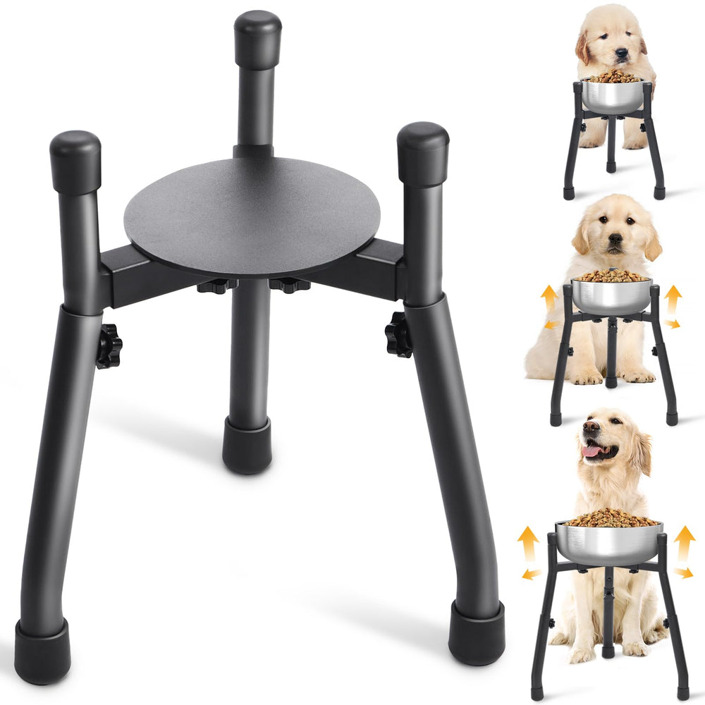 CatAve soporte de platos elevados para perros, facilita una alimentación ordenada.