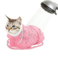 Catcan bolsa de baño para gato con malla aireada, comodidad y buena ventilación.