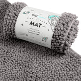 CatGuru Litter Mat con diseño 3D que atrapa arena y protege el suelo.