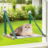 CATISM hamaca-ventana-gato-plegable, ideal para descansar al sol