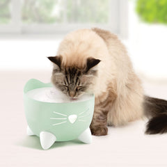 Catit PIXI con cima burbujeante ofrece bebida diaria y entretenida.