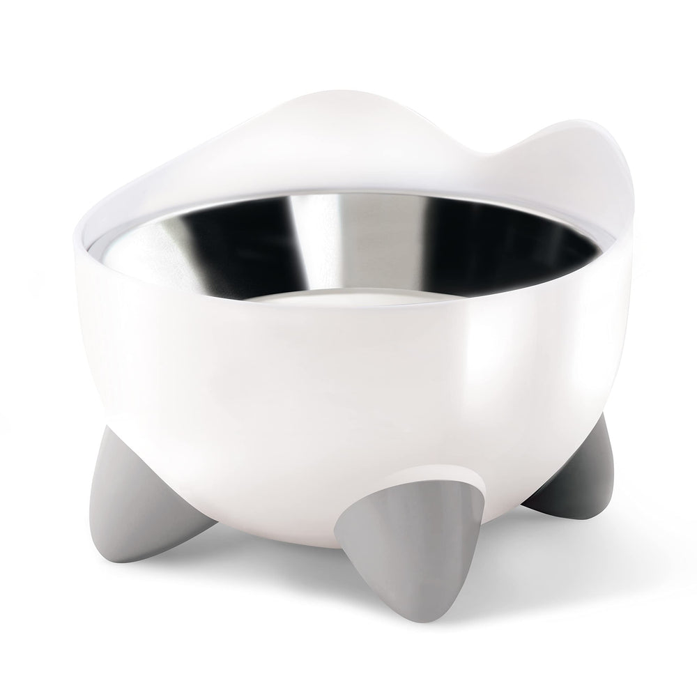 Plato elevado Catit PIXI con patas para comodidad del gato