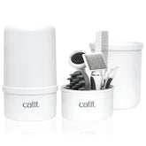 Catit Senses 2.0 kit-cuidado-gato-pelo-corto facilita el cuidado diario.