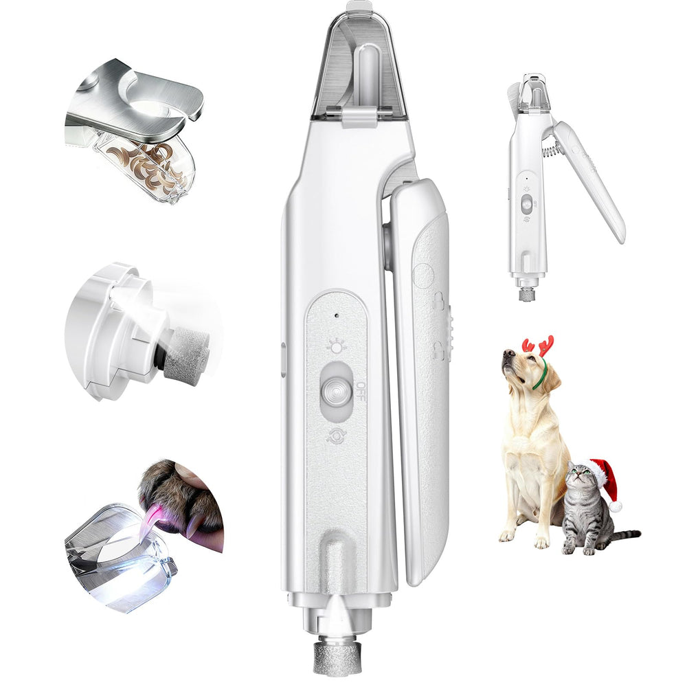 CATPICK corta uñas de gatos y perros, 2 en 1, práctico y preciso