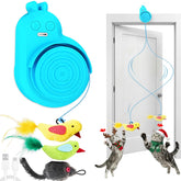 Catpick pajaro-volador-automatico estimula juego diario y curiosidad en gatos
