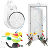 Catpick toy pájaro volador para entretenimiento y ejercicio diario.